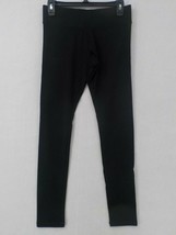 Hue Everyday Leggings SZ S Black Midrise Comfort Yoga Leisure Elastic Wa... - £8.10 GBP