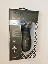 Vivitar 3 Head Rotary Shaver PG-V002 Stay Smooth Cordless Rechargeable NEW - £12.42 GBP