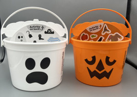 Mc Donalds Halloween Bucket 2022 Mc Pumpkin And Mc Boo Happy Meal Pail - £17.34 GBP