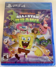 NEW Nickelodeon All Star Brawl Sony Playstation 4 2021 Video Game PS4 nicktoons - £13.10 GBP