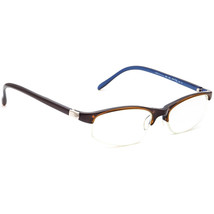 Neostyle Eyeglasses Citysmart 609 229 Brown on Blue Half Rim Frame 50[]17 135 - £70.28 GBP