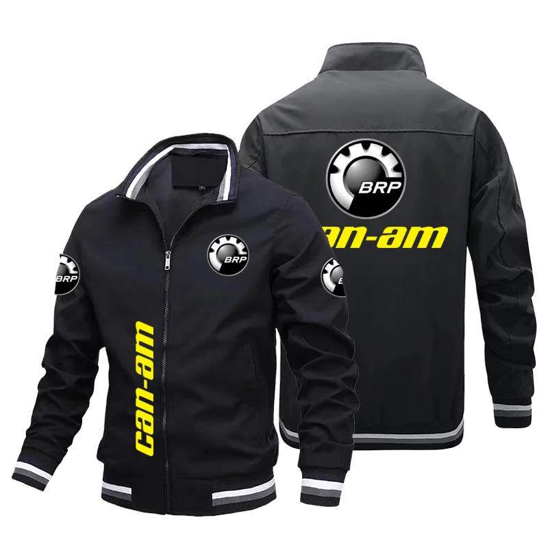  CAN-AM motorcycle jacket men&#39;s and &#39;s thin car logo printing jacket European-st - £234.15 GBP