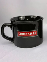 Craftsman Tools Logo Black Red White Coffee Soup  Mug Cup Bowl Wide Mouth - £7.97 GBP