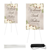 Easel Stand for Sign 66 Inches, Lightweight Adjustable Art Poster Stands for Dis - £77.95 GBP