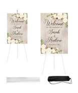 Easel Stand for Sign 66 Inches, Lightweight Adjustable Art Poster Stands... - $100.76