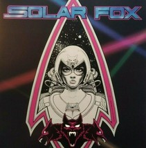 Solar Fox Arcade FLYER Original 1982 Video Game Space Fantasy Aliens Art Retro - £13.63 GBP
