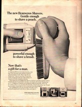 1966 Remington Lektronic IV Shaver Ad - Shave a Peach Nostalgic b1 - $21.21