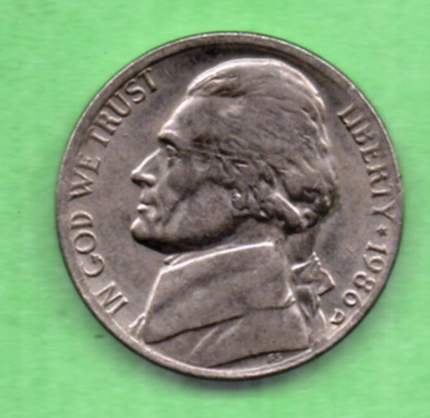 Primary image for 1980 D Jefferson Nickel - Near Uncirculated Strong Details