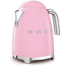 SMEG 50&#39;s Retro Style Electric Kettle 7-Cup Capacity Pink Vintage Design - $142.99