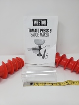 Weston Tomato Press and Sauce Maker REPLACEMENT PARTS spirals clear cone... - $15.00