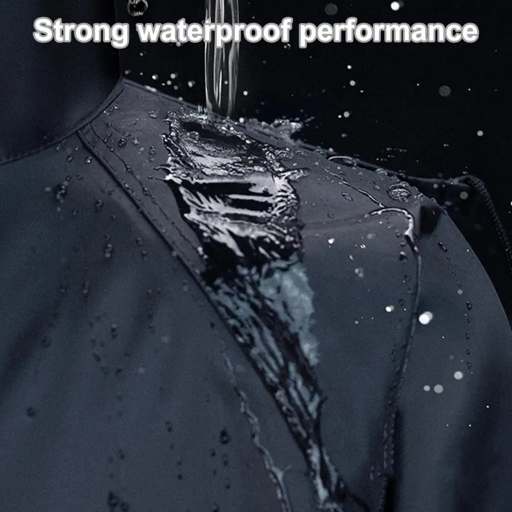 1 Set Fashion Rain Suit Breathable Rain-proof Unisex Double Layer Rain Jacket - £25.46 GBP+