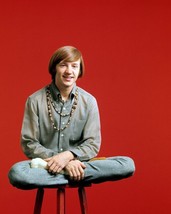 The Monkees Peter Tork sitting cross legged on stool 24x36 Poster - £23.18 GBP