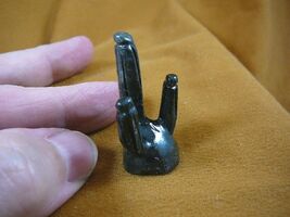 (Y-CAC-9) CACTUS Saguaro figurine Plant carving SOAPSTONE PERU CACTI Cac... - $8.99