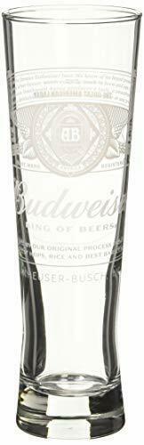 Budweiser Dream Beer Glasses, 16 oz - £21.86 GBP