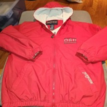 Vintage Jansport Ohio State OSU zipper up jacket lined, size Medium HTF - £25.95 GBP