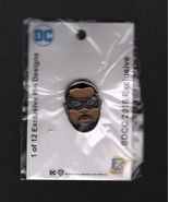 2018 SDCC San Diego Comic Con Exclusive CW TV Series DC Art Pin Black Li... - $15.83