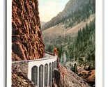 Dorato Gate Yellowstone National Park Wy Unp Detroit Editrice Udb Cartol... - $3.02