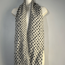 Talbots dots 100% wool scarf - $8.23