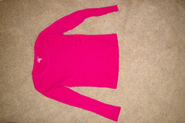 Old Navy Long Sleeve Top Juniors Size XL Pink - £6.30 GBP