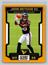 John Metchie III #5 2023 Score Houston Texans Gold - £1.56 GBP