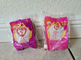 Ty Mcdonalds Teenie B EAN Ie Baby Lot Of Chip & Doby - $20.00