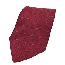 Stafford Executive Burgundy Silk Tie Necktie USA - $9.00