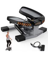 Sportsroyals Stair Stepper for Exercises-Twist Stepper with Resistance B... - £194.61 GBP