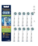 Braun Oral-B Cross Action Electric Toothbrush Replacement Brush Heads Pa... - $375.23 MXN