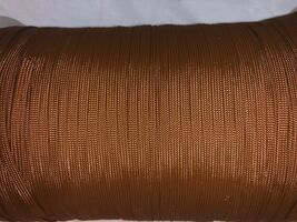 NEW Chocolate 550 Paracord Nylon Paraline Flat Hollow Cord Coreles in Al... - $5.47+