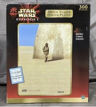 Vintage 1999 Star Wars Episode 1 Movie Teaser Poster Jigsaw Puzzle - £10.95 GBP