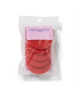 Face Secrets Professional Red Makeup Sponges Set Of 5  - $14.84