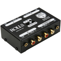 Rolls SS32 MiniRoute 3 Passive Stereo Signal Switcher 3 In/1 - £91.51 GBP