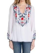 Johnny Was bisma blouse in White - size S - £102.86 GBP