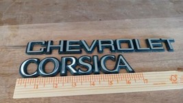 87 88 89 90 91 92 Chevrolet Corsica Rear Trunk Lid Emblem Badge Symbol Logo Oem - £14.08 GBP