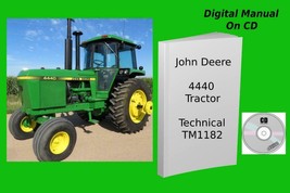 John Deere 4440 Tractor Technical Service Repair Manual TM1182 - £14.86 GBP+