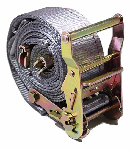 50 Pack 2 in x 16 ft Van Ratchet Strap Logistic E-Track w/Spring E ...