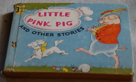Vintage Little Pink Pig book 3 in one book 1939 Rand Mcnally co - £7.82 GBP