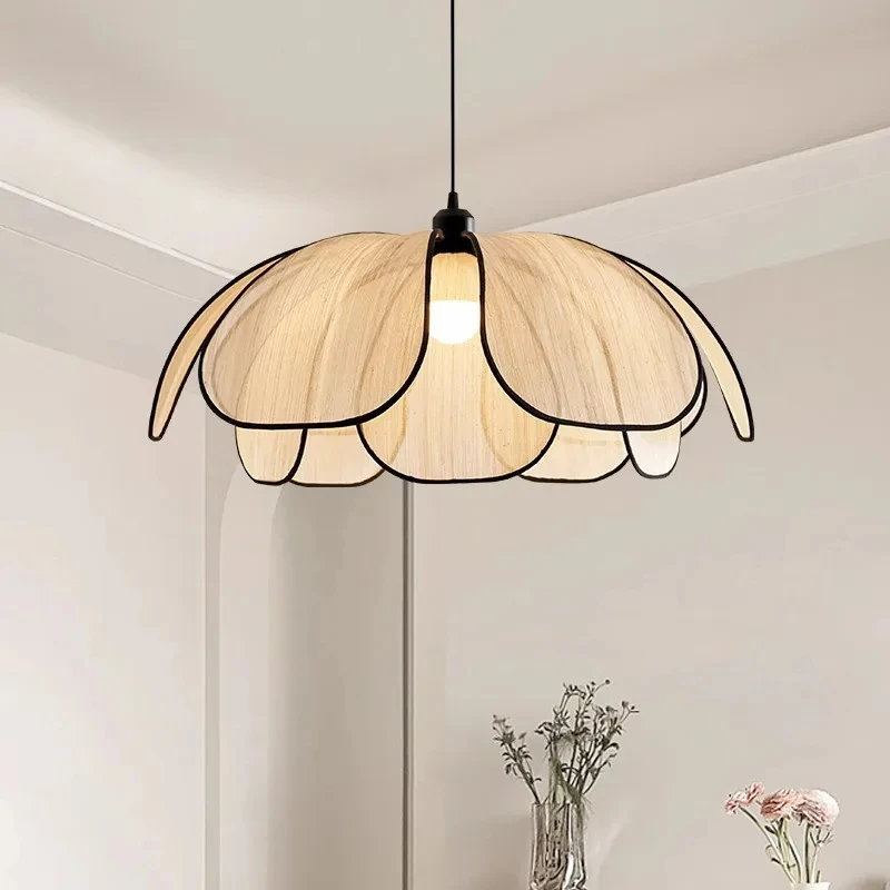 Modern Cloth Pendant Light E27 Bulb For Dining Room Bedroom Parlor Drops... - $127.56+
