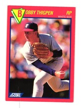 1989 Score Baseball&#39;s 100 Hottest Players #68 Bobby Thigpen Chicago White Sox - £1.17 GBP