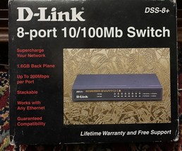 D-Link  DSS (DSS8+) 8-Ports External Switch - $329.92 MXN
