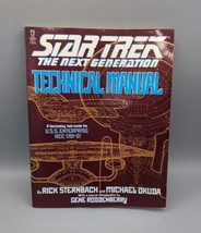 Vintage 1991 Star Trek The Next Generation Technical Manual Rick Sternbach - £7.76 GBP
