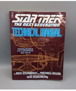 Vintage 1991 Star Trek The Next Generation Technical Manual Rick Sternbach - $9.74