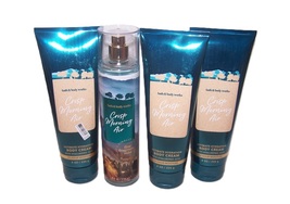 Bath &amp; Body Works Crisp Morning Air Body Cream &amp; Fragrance Mist 4 Piece Set - £29.90 GBP