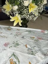 Lenox Butterfly Meadow 70’’ Round Tablecloth - Machine Washable, Wrinkle... - $34.44