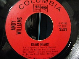 Andy Williams-Dear Heart / Emily-1964-VG+ - £2.36 GBP