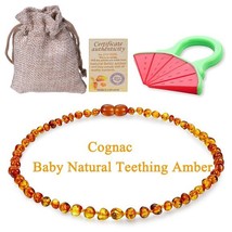 DOREMI s Teething Necklace for Babies Kids Amber Bracelet - Anti Flammatory,Natu - £38.64 GBP