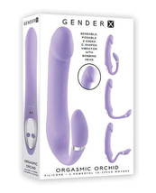 Gender X Orgasmic Orchid Poseable Vibrator - Purple - $132.17