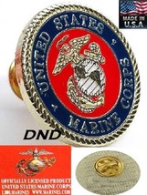 *Usa Made Lapel Shirt Hat Dress Coat Pin Usmc United States Marine Corps Us - £6.31 GBP