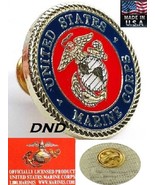 *USA Made LAPEL SHIRT HAT DRESS COAT PIN USMC UNITED STATES MARINE CORPS US - $7.99