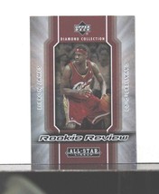 2004 04 Upper Deck Diamond Collection Rookie Review LeBron James #RR1, Insert - £43.59 GBP